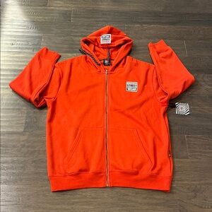 Vision Street Wear VSW Hoodie Sweat Jacket Skate Skateboard red new Men’s XL